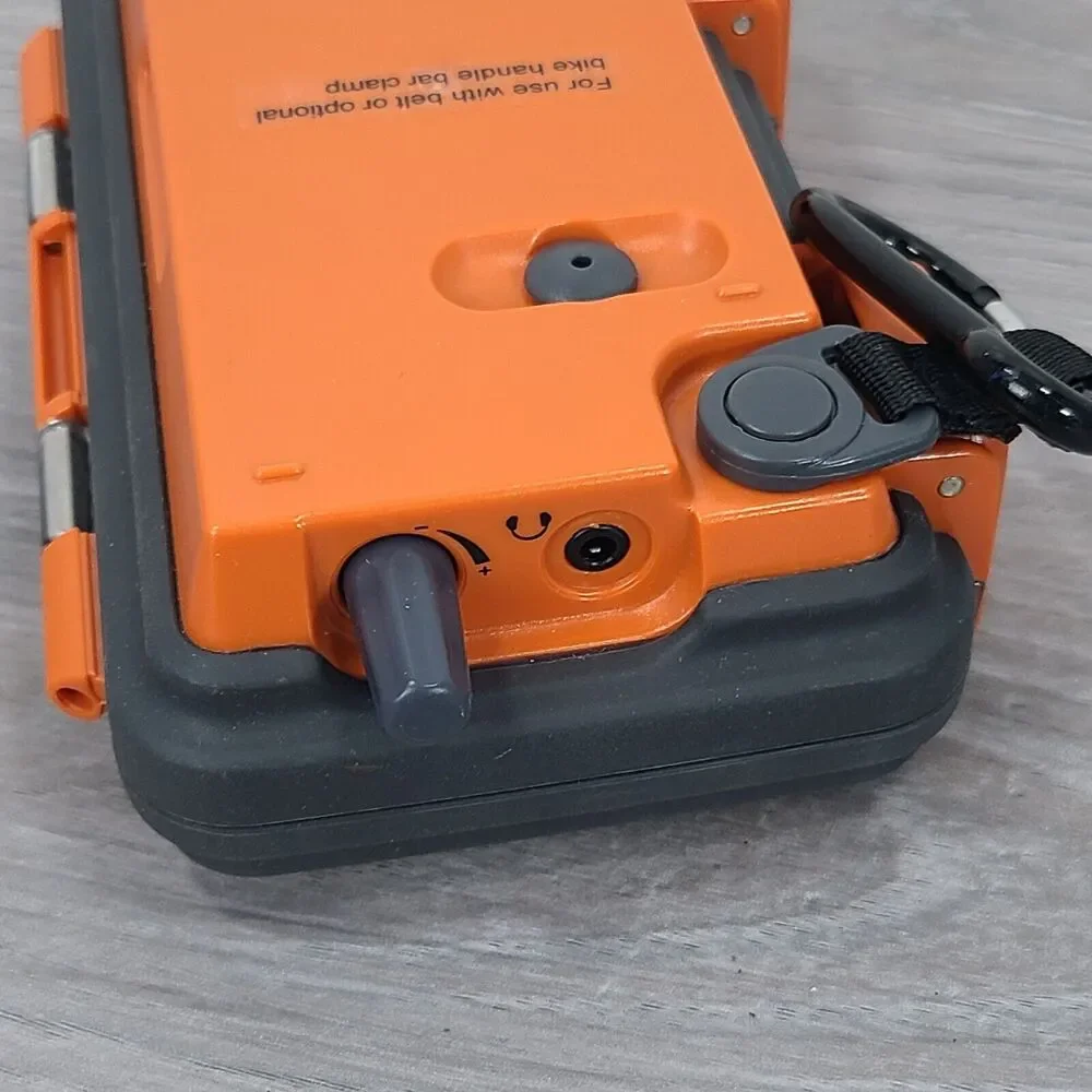 Eco X Gear Eco Pod Waterproof Audio Case with Waterproof Earbuds New